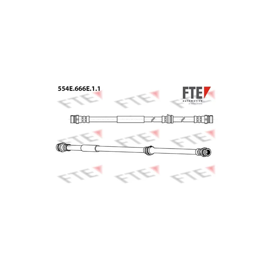 FTE 554E.666E.1.1 Brake Hose for Audi Tt