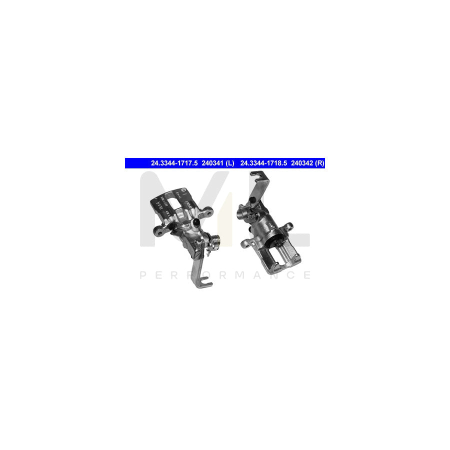 ATE 24.3344-1718.5 Brake Caliper without holder