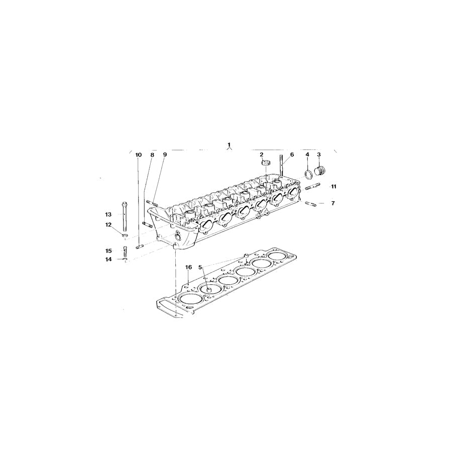 Genuine BMW 11121304634 E26 Cylinder Head (Inc. M1) | ML Performance US Car Parts