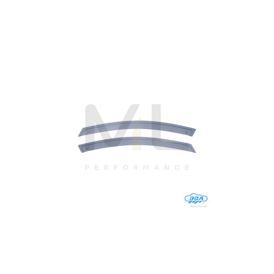 DGA 108040 Wind deflectors for FORD FIESTA Arrow direction, Front, outer