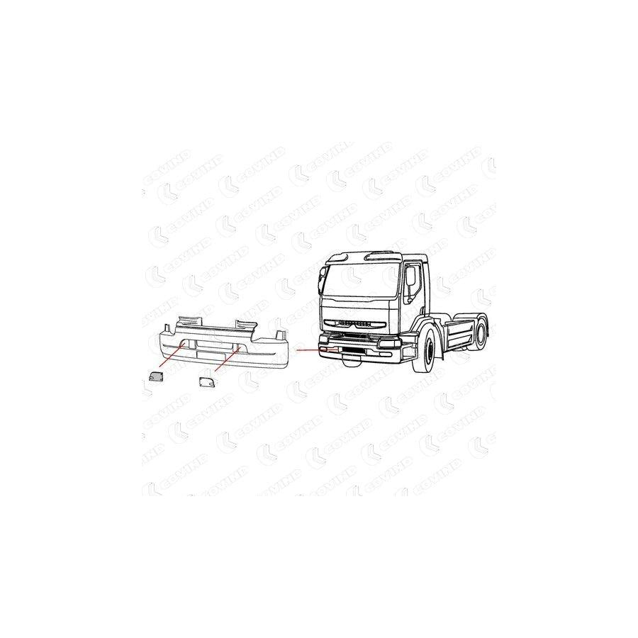 Covind 385/ 98 Cover, Bumper