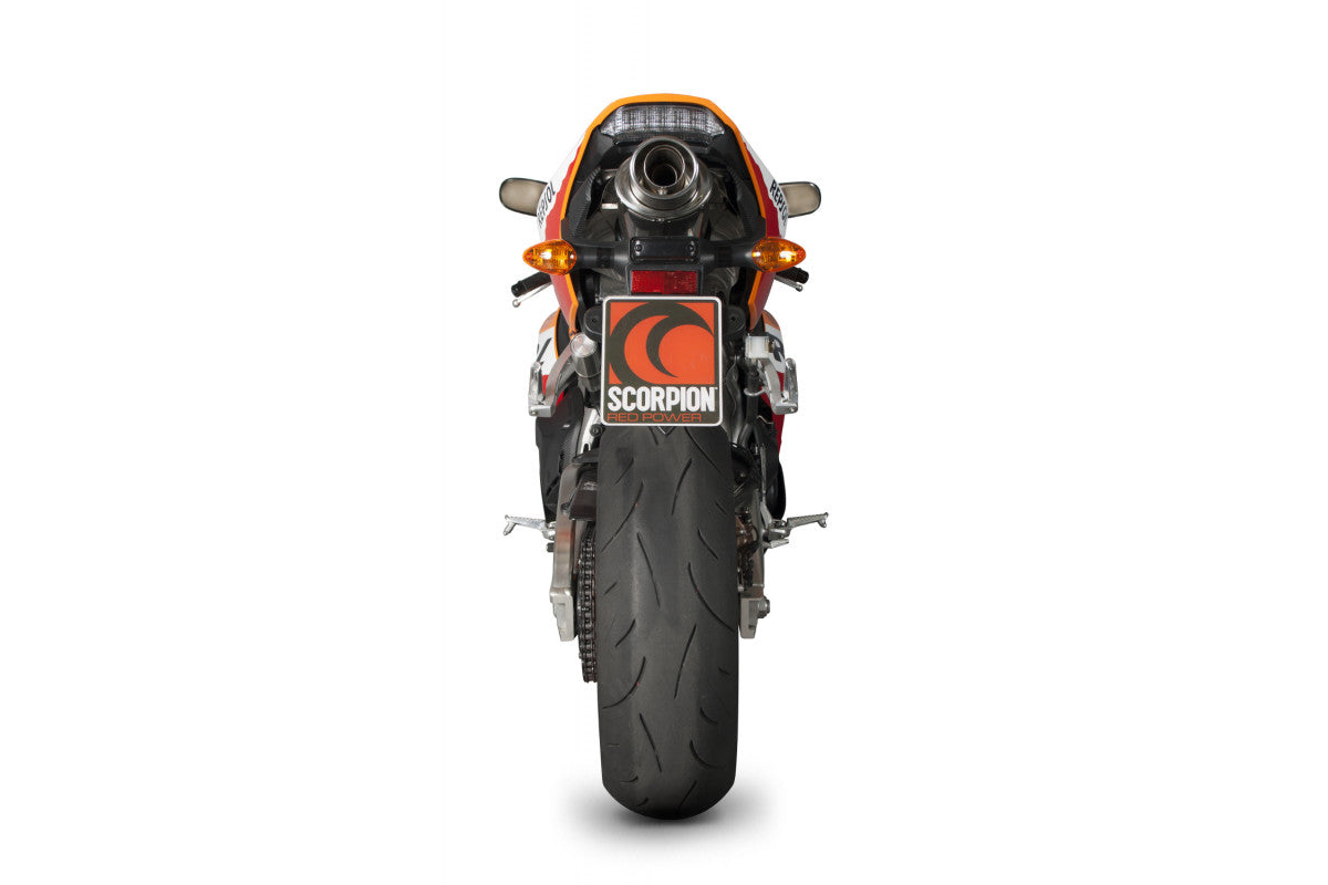 Scorpion HA158SEO Honda CBR600 RR Stealth Slip-On - Polished Stainless Steel Sleeve | ML Performance US US