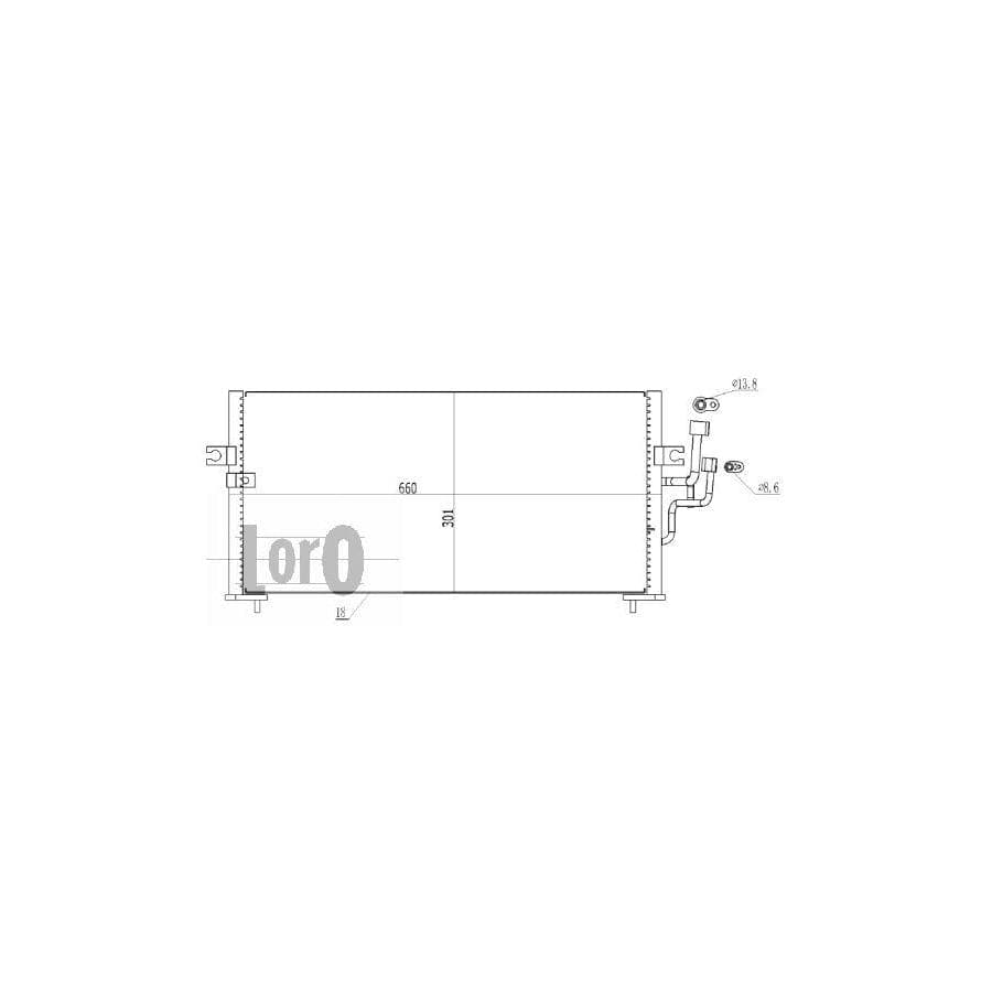 Abakus 0330160003 Air Conditioning Condenser