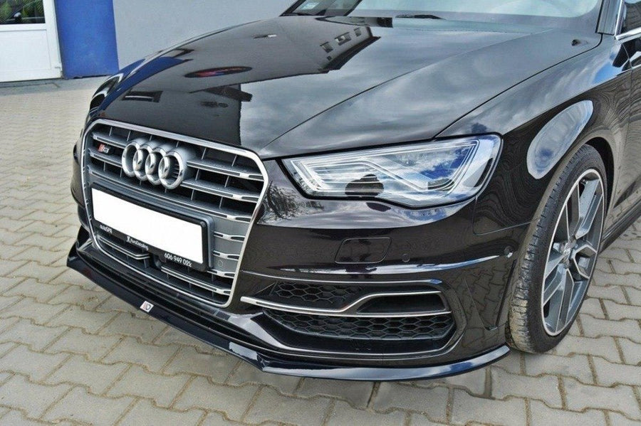 Maxton Design Audi S3 8V / A3 S-Line 8V Hatchback / Sportback Front Splitter