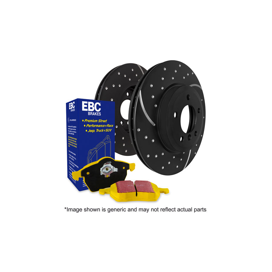 EBC PD13KF847 Brake Pad & Disc Kit 1 | ML Performance US Car Parts