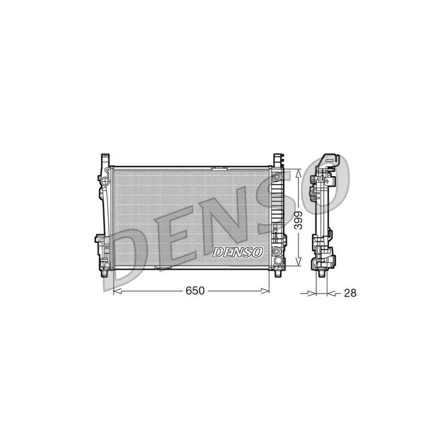 DENSO DRM17013 Engine Radiator