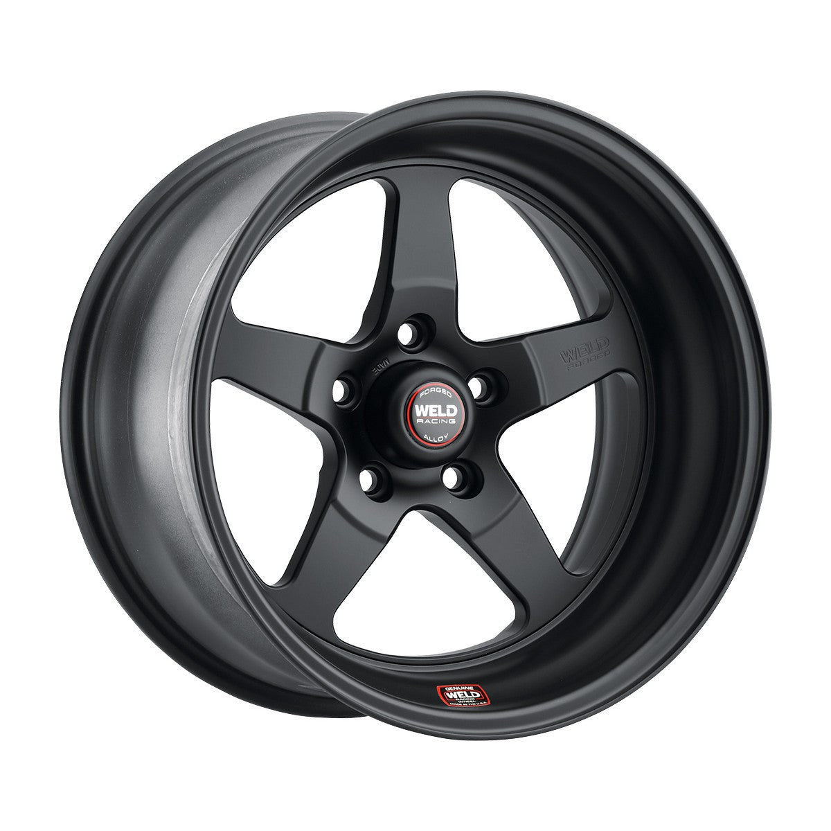 Weld 71LB-509B55A S71 Wheel 15x9.3 5x4.75 ET9 BS5.5 Black Center - Polished Shell