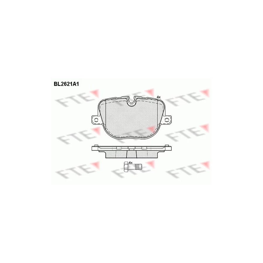 FTE 9010869 Brake Pad Set