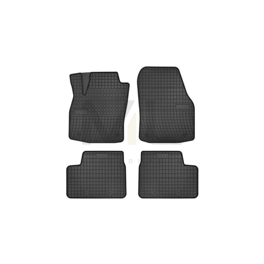 FROGUM Tailored 0694 Floor mat set for OPEL Astra H Caravan (A04) Elastomer, Front and Rear, Quantity: 4, Black, (LHD)