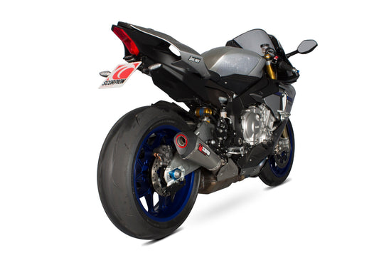 Scorpion RYA99TEO Yamaha Serket Taper Slip-On - Titanium Sleeve (YZF-R1 / YZF-R1 M) | ML Performance US US