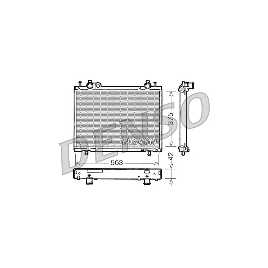 DENSO DRM09021 Engine Radiator