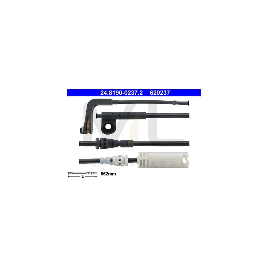 ATE 24.8190-0237.2 Brake pad wear sensor