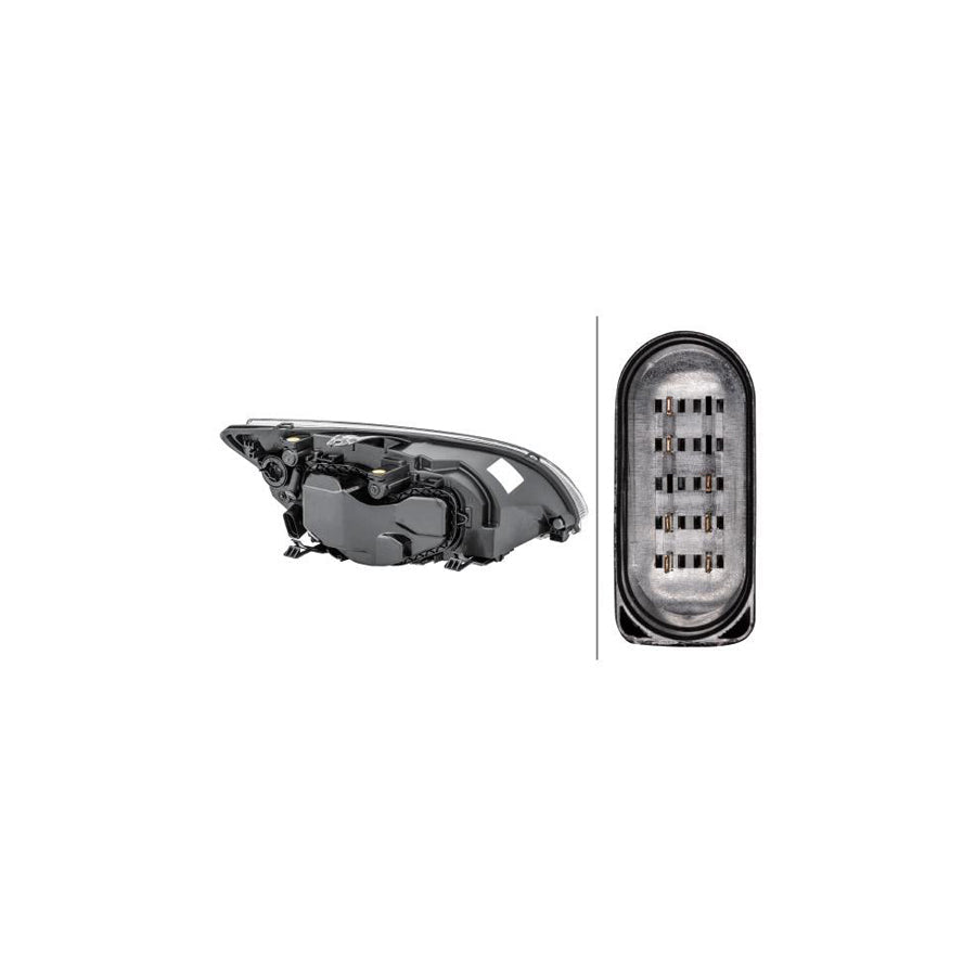 Hella 1LL 010 201-071 Headlight For Ford Focus