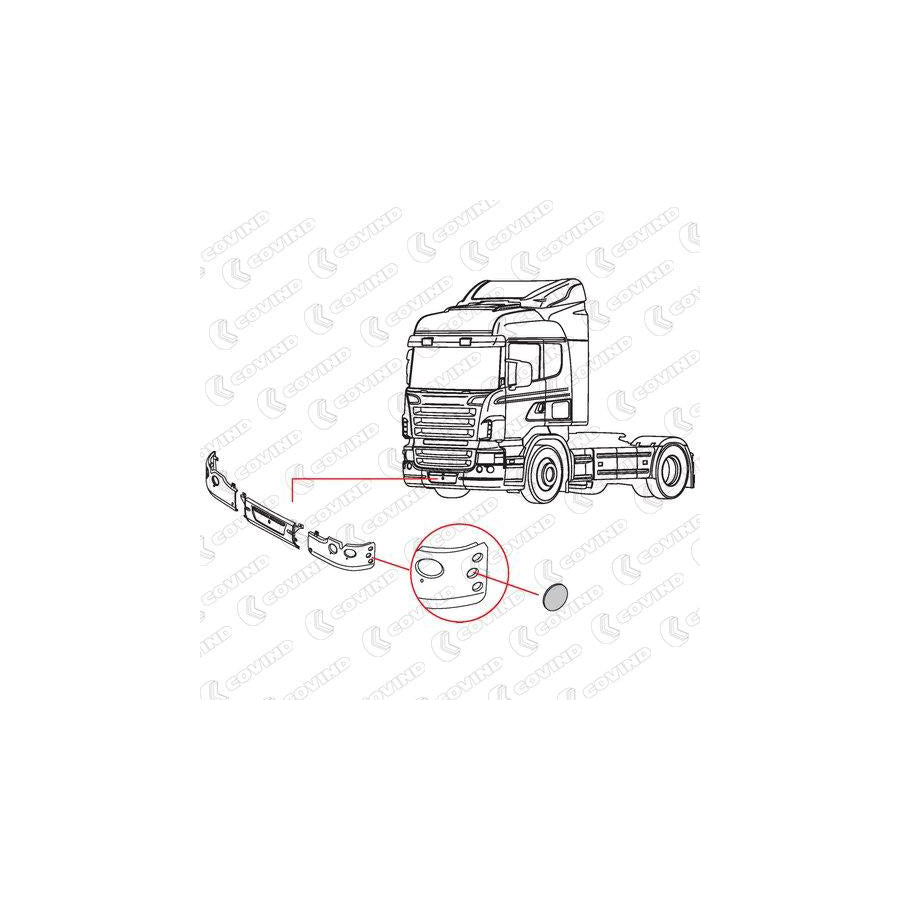 Covind Scr/190 Cover, Bumper