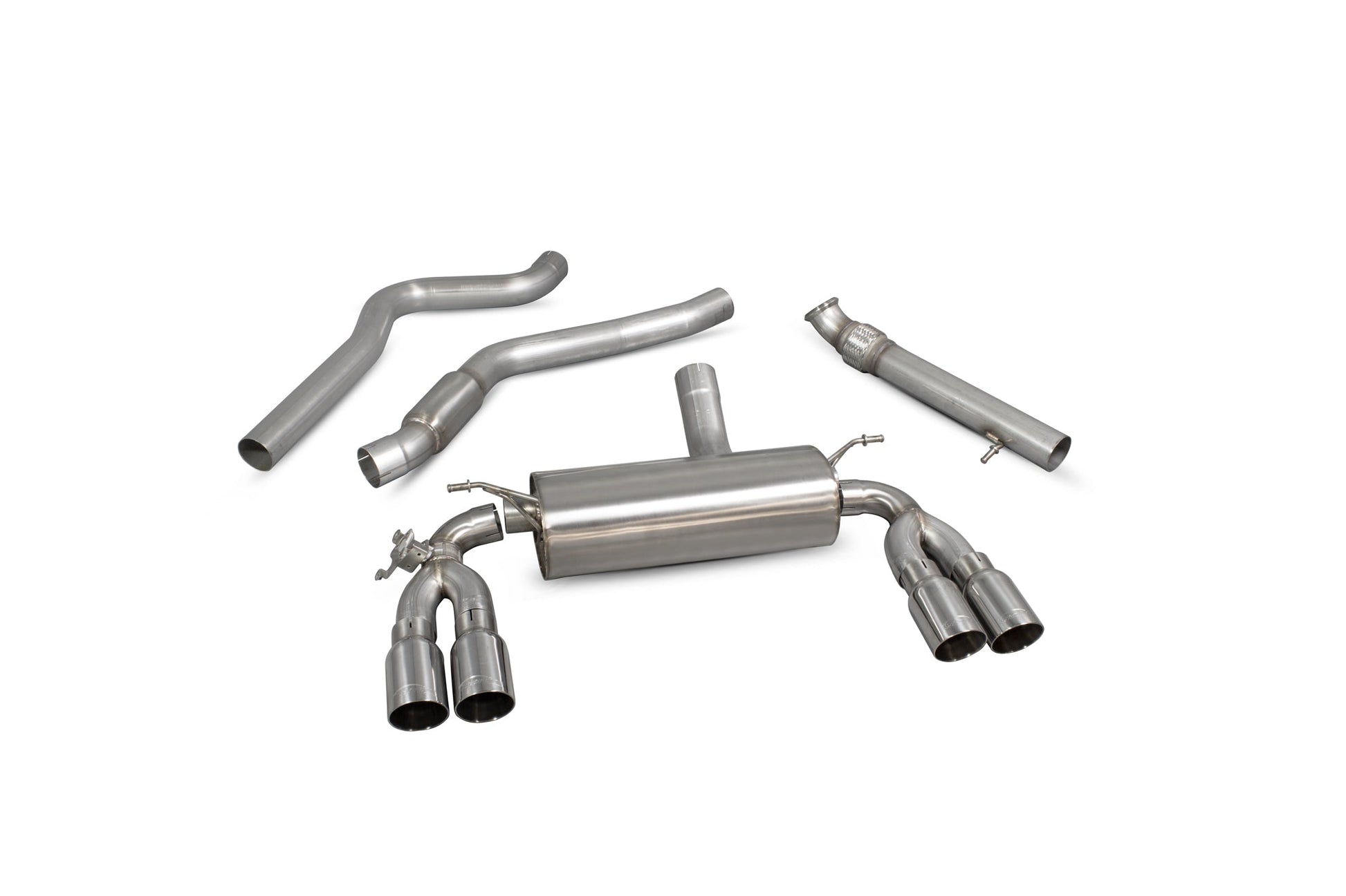 Scorpion SBM075 BMW M2 F87 Cat-Back System With Electronic Valve | ML Performance US US