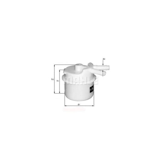 MAHLE ORIGINAL KL 138 Fuel filter In-Line Filter | ML Performance Car Parts