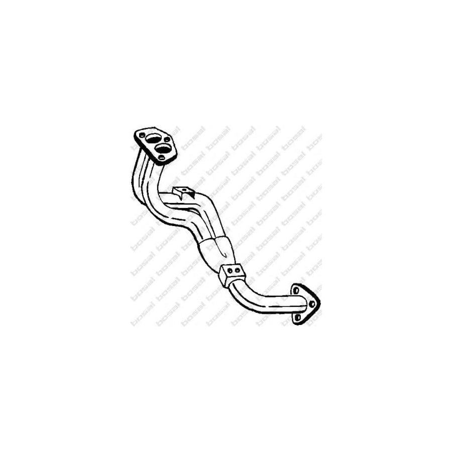 Bosal 783-905 Exhaust Pipe for Volvo 340-360