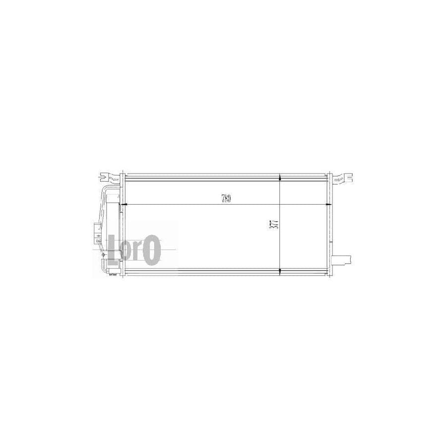 Abakus 0070160008 Air Conditioning Condenser