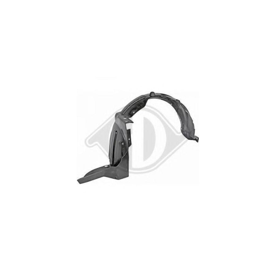 Diederichs 6580809 Panelling, Mudguard for KIA Sedona I (UP)