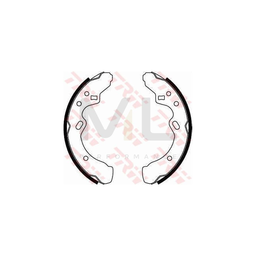 TRW GS8288 Brake Shoe Set for MAZDA 323 III Estate (BW) | ML Performance Car Parts
