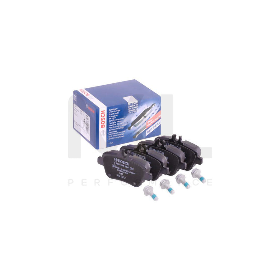 Bosch 0986494664 Brake Pad Set With Anti-Squeak Plate, With Bolts/Screws, With Accessories BP1509 | ML Performance Car Parts