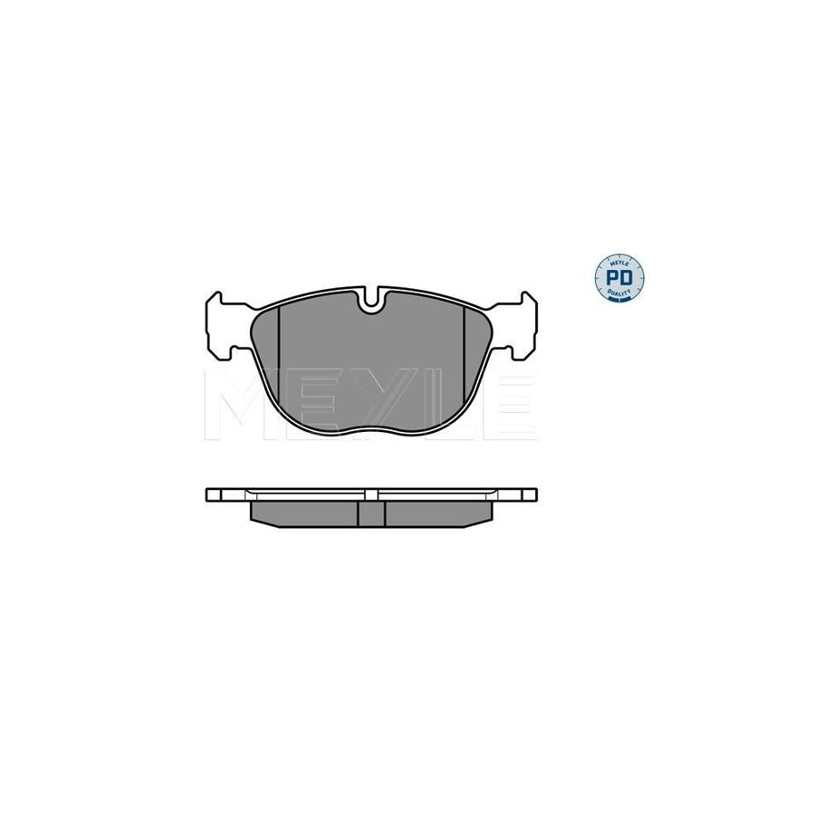 Meyle 025 241 7019/Pd Brake Pad Set