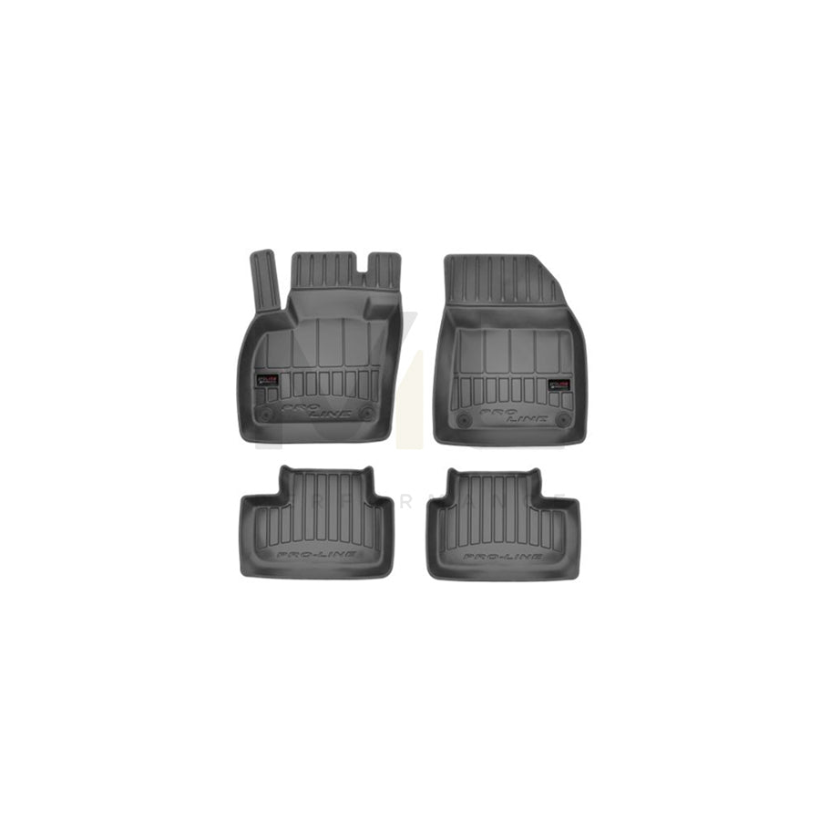 FROGUM 3D407879 Floor mat set for VOLVO XC40 (536) Elastomer, Front and Rear, Quantity: 4, Black