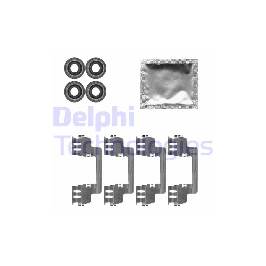 Delphi Lx0616 Accessory Kit, Disc Brake Pads