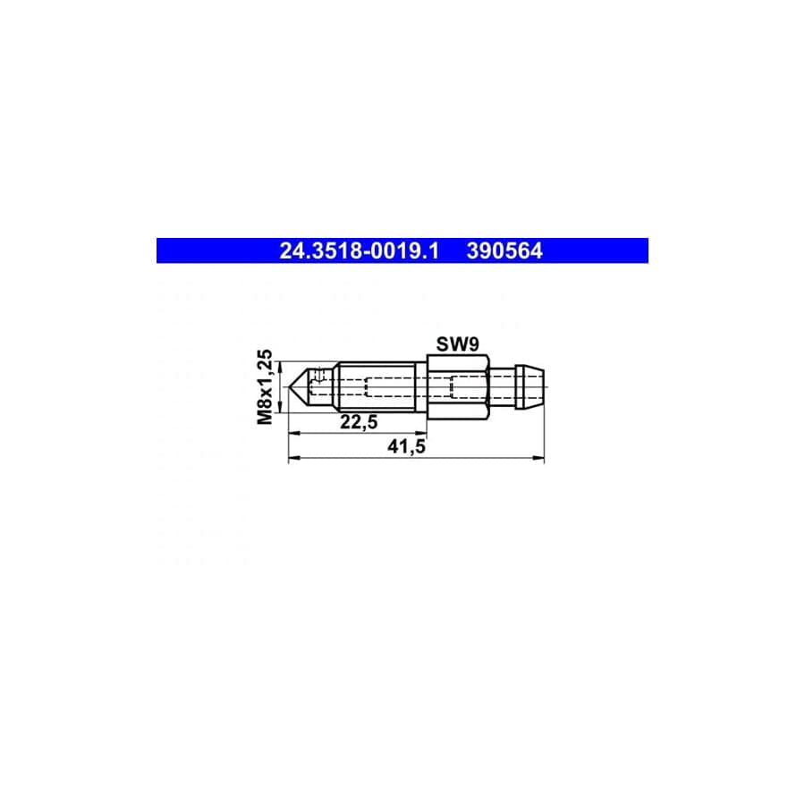 ATE 24.3518-0019.1 Breather Screw / Valve