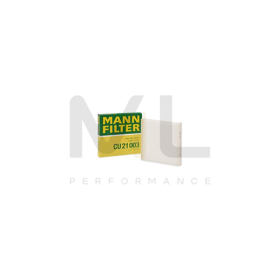 MANN-FILTER CU 21 003 Pollen filter Particulate Filter