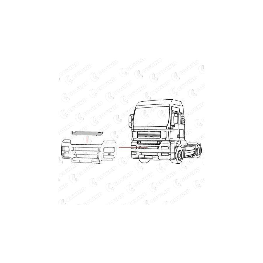 Covind MLX/122 Cover, Bumper