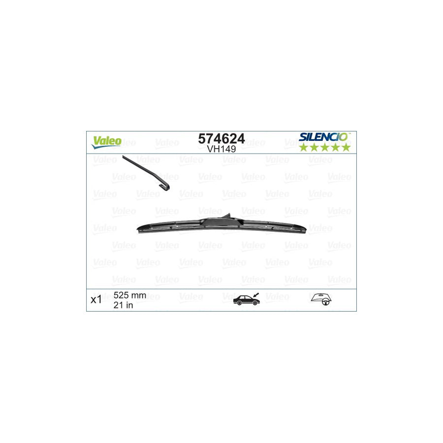 Valeo 574624 Wiper Blade | ML Performance US Car Parts