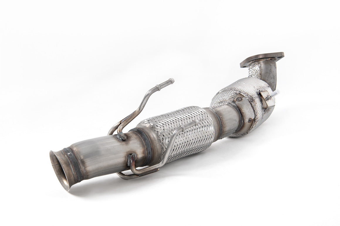 MillTek SSXFD211 Ford Focus Large Bore Downpipe with 200 Cell High Flow ECE Cat