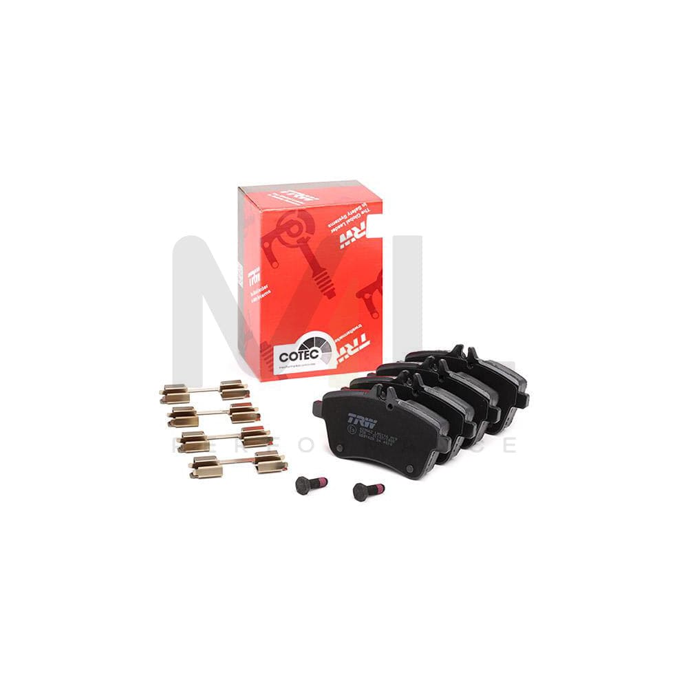 TRW Cotec Gdb1628 Brake Pad Set Prepared For Wear Indicator, With Brake Caliper Screws, With Accessories | ML Performance Car Parts