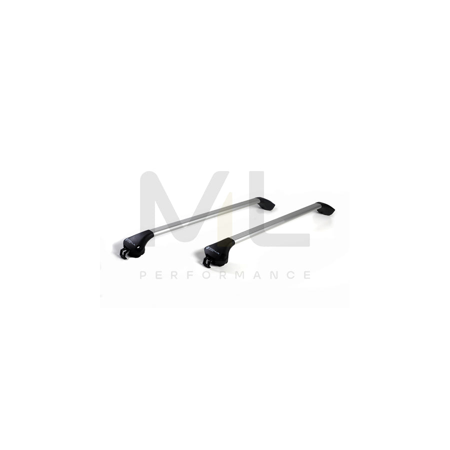 MODULA MOCSOB0AL00000006 Roof bars for closed roof rails, Universal, 78-119 cm, 75 kg, Aluminium