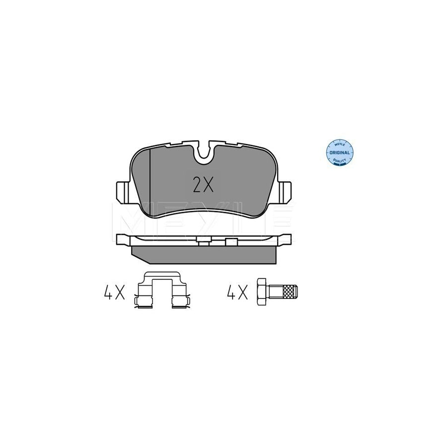 Meyle 025 241 9217 Brake Pad Set