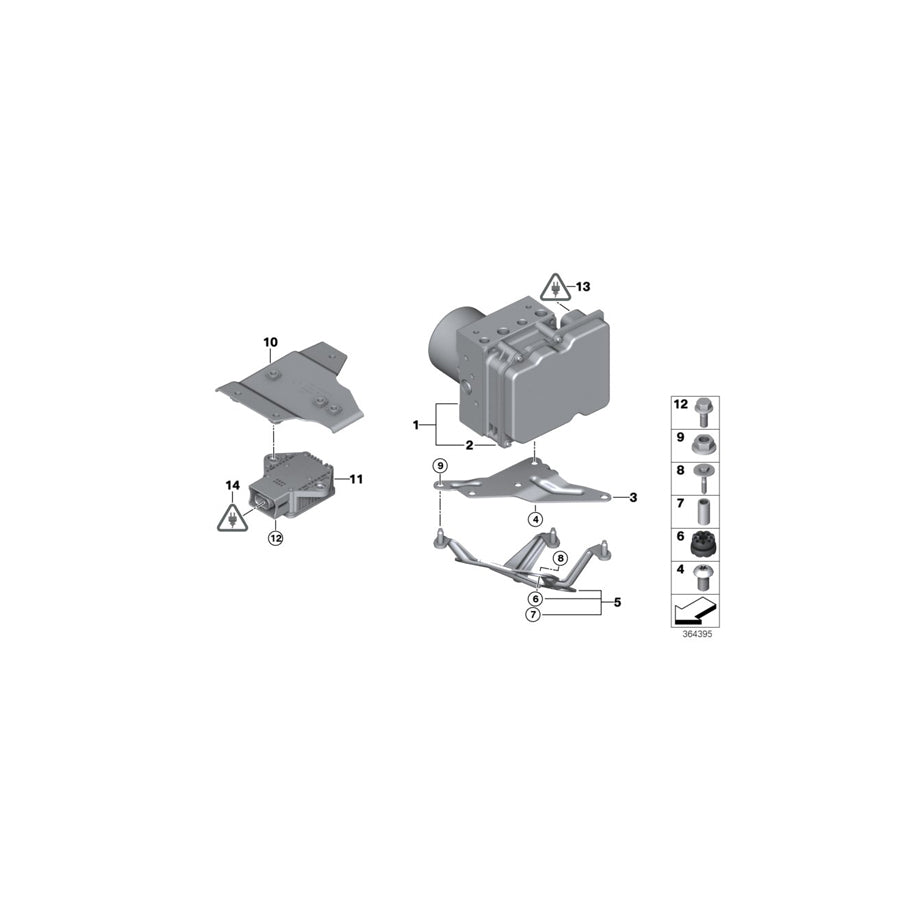 Genuine BMW 34516764671 E90 E92 E91 Adapter (Inc. X1 18d, X1 20iX & X1 28iX) | ML Performance US Car Parts