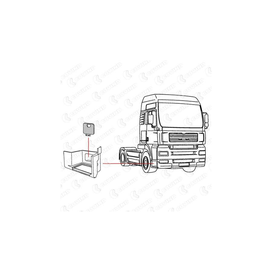Covind MLX/250 Cover, Footboard