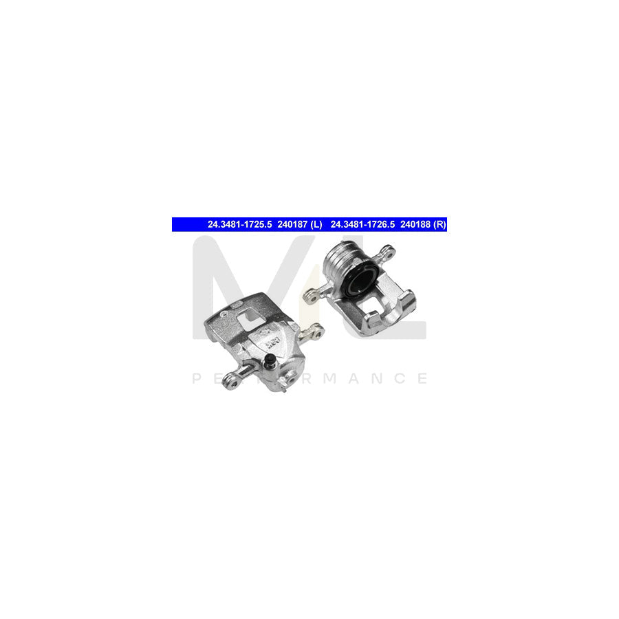 ATE 24.3481-1726.5 Brake Caliper without holder