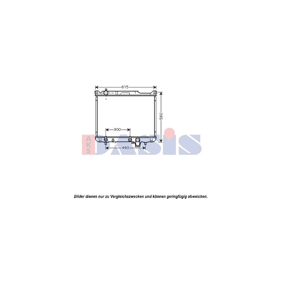 AKS Dasis 442006N Air Conditioning Condenser