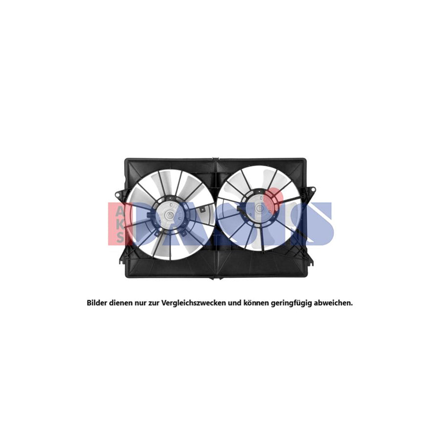 AKS Dasis 528063N Fan, Radiator for Chrysler Pacifica Mpv