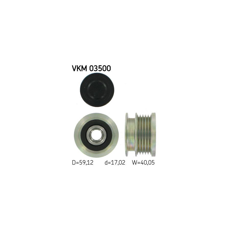 Skf Vkm 03500 Alternator Freewheel Clutch | ML Performance US Car Parts