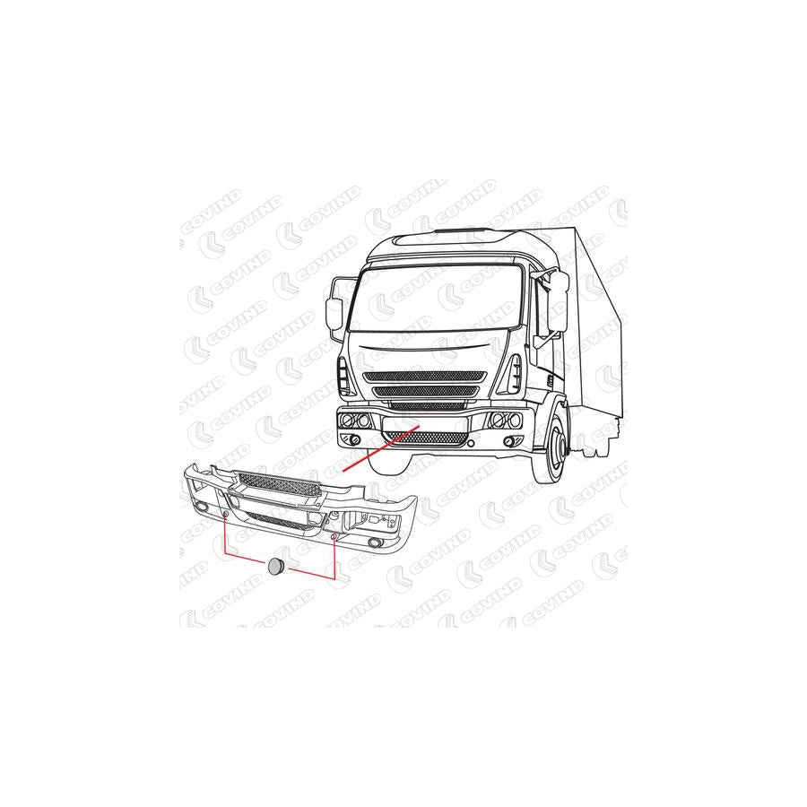 Covind 095/ 81 Cover, Bumper