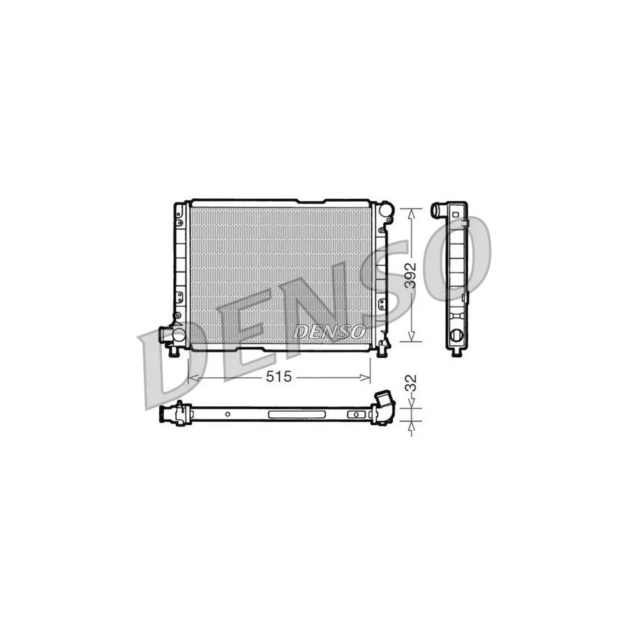 DENSO DRM09050 Engine Radiator