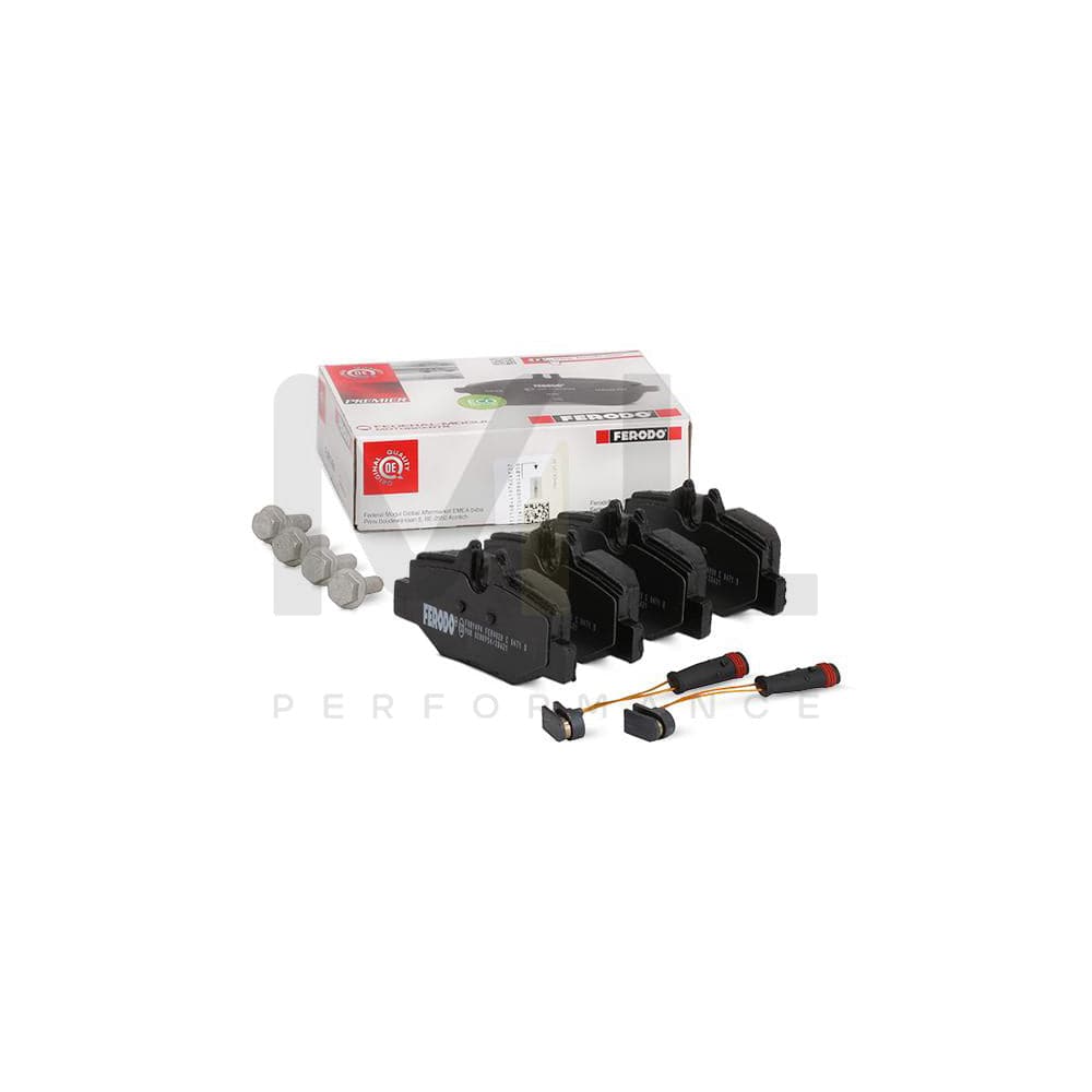 Ferodo Premier Eco Friction Fvr1516 Brake Pad Set Not Prepared For Wear Indicator, With Brake Caliper Screws, With Accessories | ML Performance Car Parts
