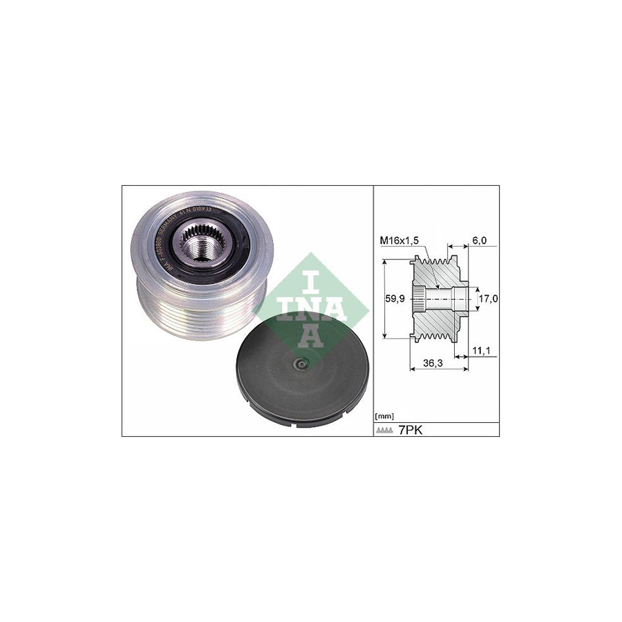 Ina 535 0309 10 Alternator Freewheel Clutch | ML Performance US Car Parts