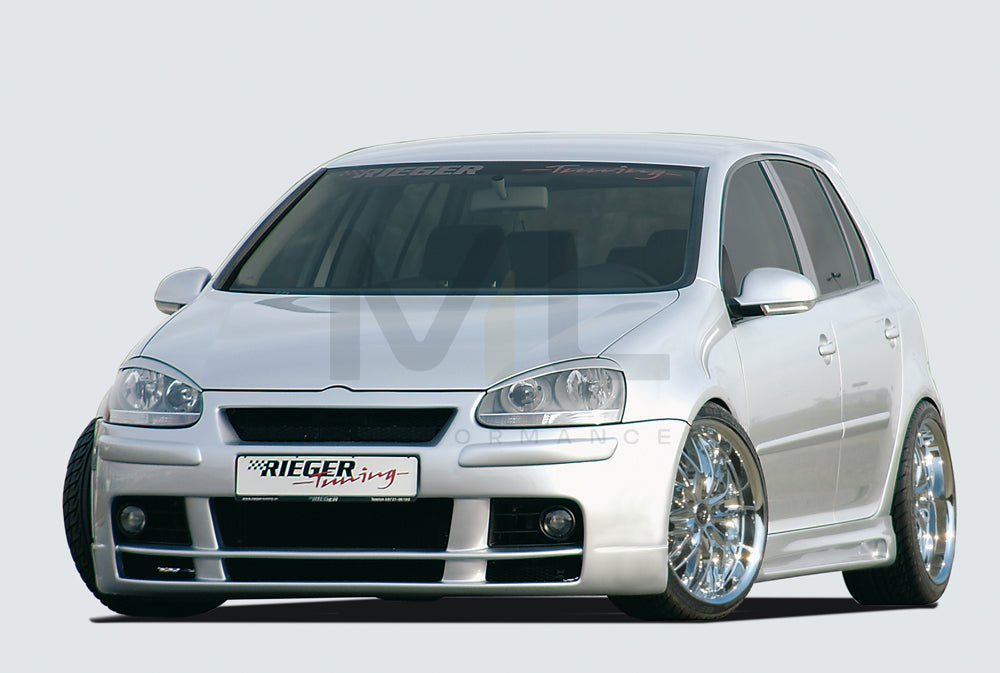 Rieger 00059310 VW Mk5 Golf Front Bumper 2 | ML Performance UK Car Parts