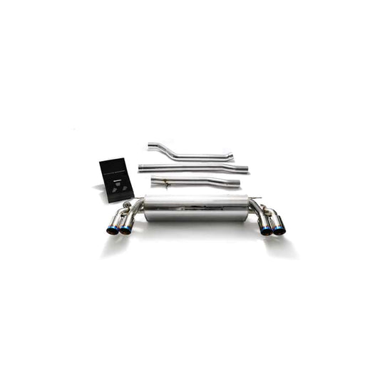 Armytrix BMG33-QS11B Valvetronic Exhaust System BMW 520i | 530i G3X 2017-2020 with Quad Blue Coated 3.5"