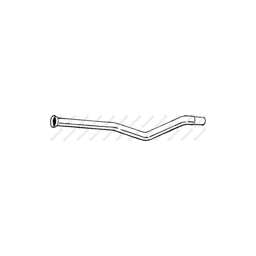 Bosal 785-909 Exhaust Pipe for Volvo 240