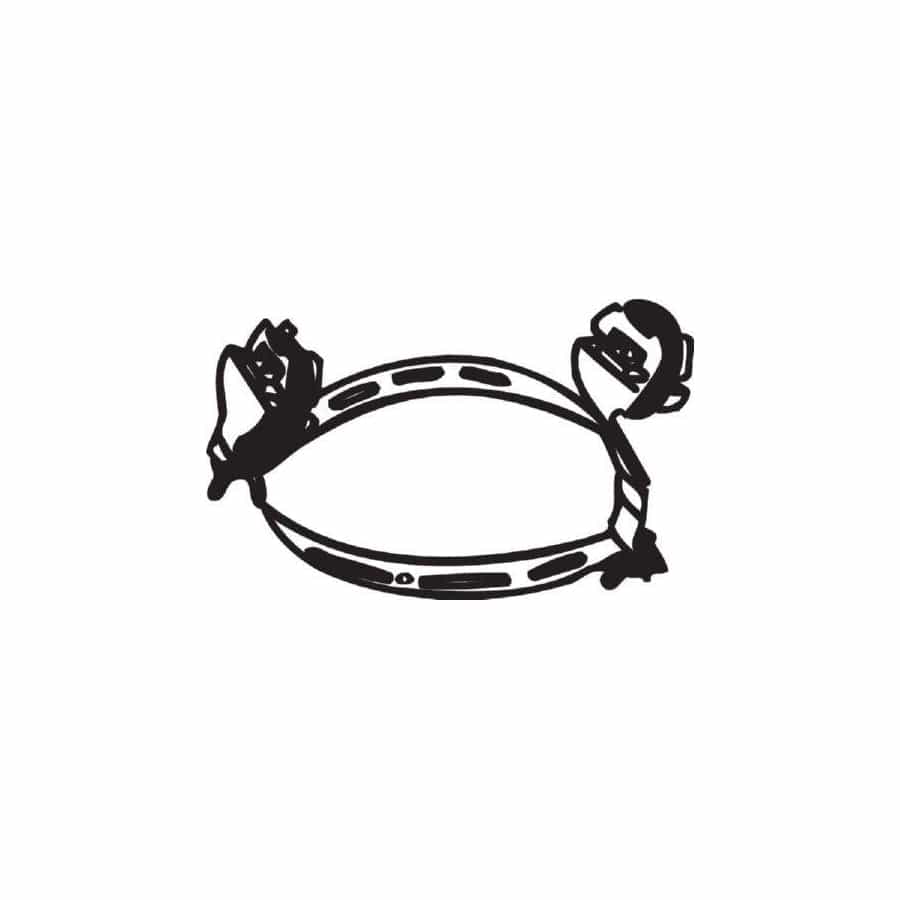 Bosal 254-918 Holder, Exhaust System for BMW 3 Series